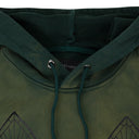 Green Witness Hooded Pullover
