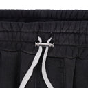 Black MA Bar Applique Sweatpants