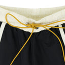 Ivory / Black Moonlight Shorts