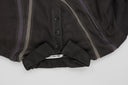 Grey Hamish Long Sleeve Layered Polo Shirt
