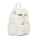 Alabaster Nappa Logo Embroidery Rucksack