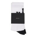 White/Black Collegiate Tube Socks