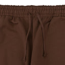 Brown Cotton Wreath Sweatpants