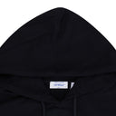 Black Diagonal Hoodie