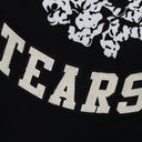 Black Peace Wreath Varsity Jacket