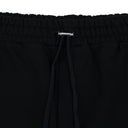 Black MA Watercolor Bar Sweatshorts