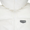 White Nylon Puffer Jacket
