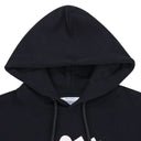 Black Goth Logo Hoodie