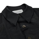 Night Shore Print Silk Shirt