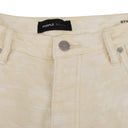 Antique White Jacquard Cargo Shorts