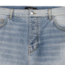 Stone Indigo/Blue Gradient Bones Straight Jeans