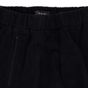 BLACK WIDE LEG SWEATPANTS