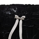Black Cracked Dye Logo Sweatpants