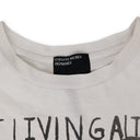 White Living Altar LS T-shirt