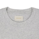 Grey SS Stacked Logo Tee