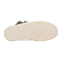 Black Leather Jumbolace Sneaker