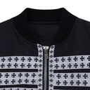 Black Huge Brit Bomber Jacket