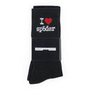 Black I Love Sp5der Socks