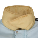 Multicolor Belted Car Puffer Jacket