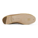 BEIGE VELVET KID LOW TOP OXFORDS