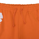 Orange Cotton Wreath Sweatpants