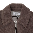 Brown Boa Reversible Jacket
