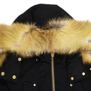 Black / Gold Sainte Flavie Bomber Jacket