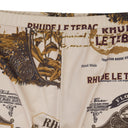 Beige Flared Le Tebal Pant