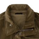 Camel Moto Blouson Jacket