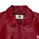 Red Porsche 993 Turbo Leather Club Jacket