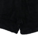 Black Polar Fleece Shorts