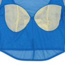 Blue Scalloped No Time Left Top
