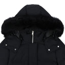 Black Cloud Shearling 3Q Down Coat