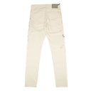 White Paint Splattered Jeans