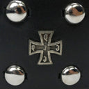 Black Eagle Petit Iron Cross Stud Belt