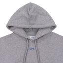 Heather Grey Dripping Arrow Hoodie