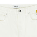 White Denim Pants
