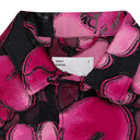 Pink Floral Camp Shirt