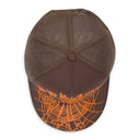 Brown Web Trucker Hat