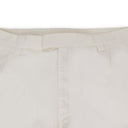 White Winnie Bottom Closure Trouser