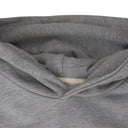 Grey DT Embroidered Floral Logo Hoodie