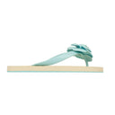Blue Flower Quilted Slippers
