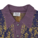 Purple Harry Polo Sweater