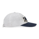 White / Navy Cycling Logo Hat
