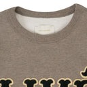 Brown Aime Applique Crewneck
