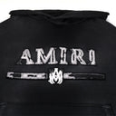 Black MA Bar Applique Hoodie