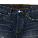 Blue Vintage Dark Indigo Aged Jeans
