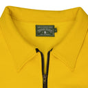Yellow Mary Half Zip Sweater
