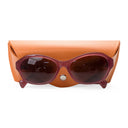 BURGUNDY WESLEY SUNGLASSES