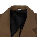 Camel Wool Overcoat